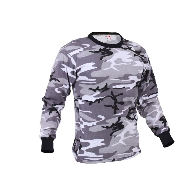 Rothco Long Sleeve Camo T-Shirt City Camo 3XL CityCamo-3XL