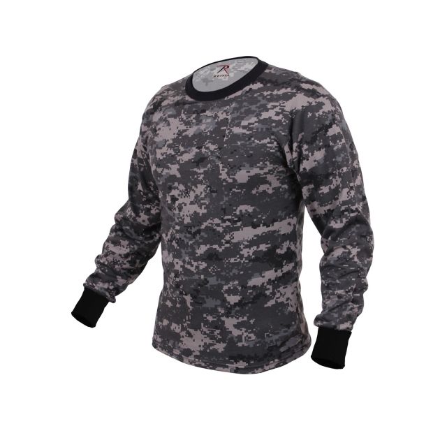 Rothco Long Sleeve Digital Camo T-Shirts Subdued Urban Digital Camo S uedUrbanDigitalCamo-S