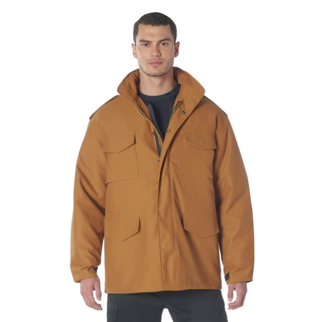 Rothco M-65 Field Jacket – Mens Work Brown Medium