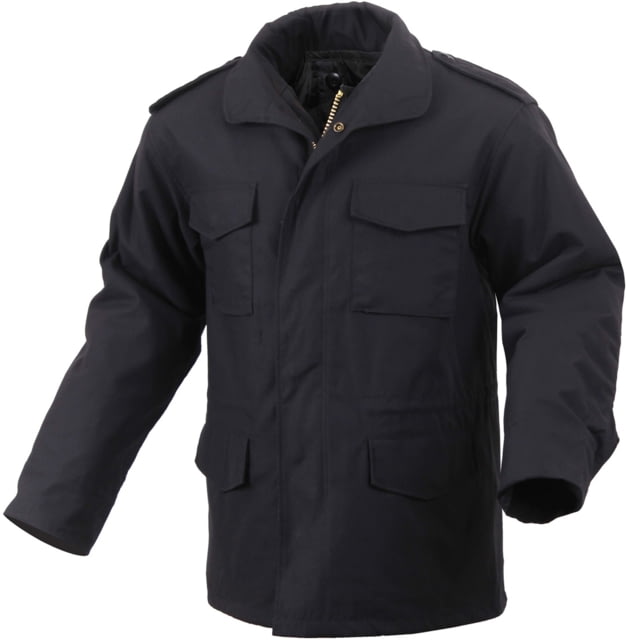 Rothco M-65 Field Jacket – Mens Black L
