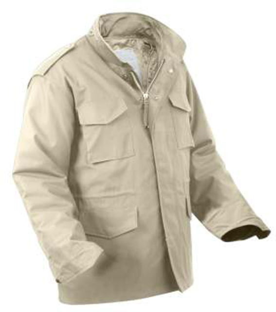 Rothco M-65 Field Jacket – Mens Khaki Small i-S