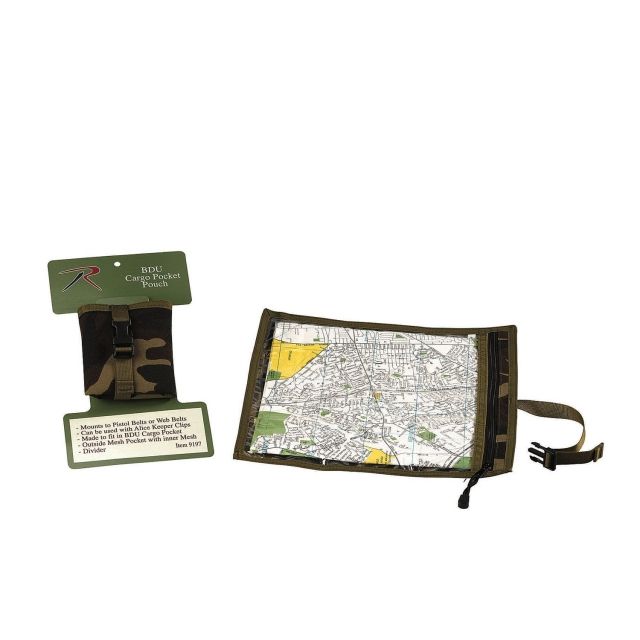 Rothco Rothco Map and Document Case Woodland Camo WoodlandCamo