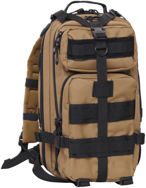 Rothco Rothco Medium 25L Transport Pack Coyote Brown/Black CoyoteBrownBlack