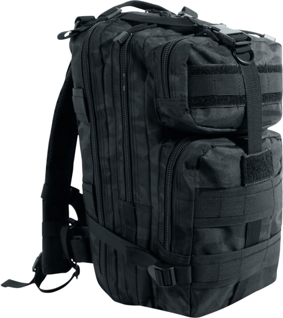 Rothco Rothco Medium 25L Transport Pack Midnight Black Camo