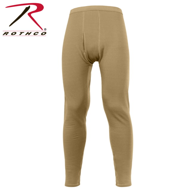 Rothco ECWCS Gen III Mid-Weight Underwear Bottoms - Mens 3XL AR 670-1 Coyote Brown