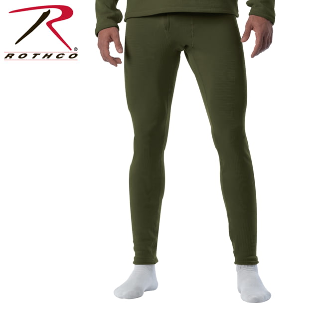 Rothco ECWCS Gen III Mid-Weight Underwear Bottoms - Mens 2XL Olive Drab