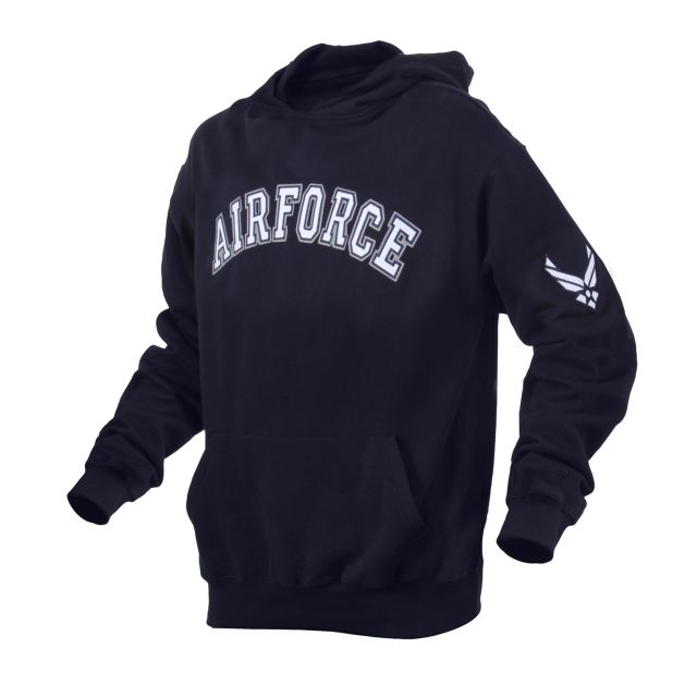 Rothco Military Embroidered Pullover Hoodies - Men's 2XL AirForce-2XL
