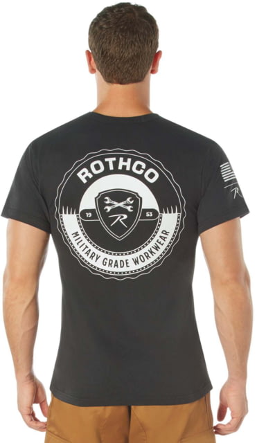 Rothco Military Grade Workwear Bottle Cap T-Shirt - Mens Black 3XL