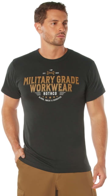 Rothco Military Grade Workwear Graphic T-Shirt - Mens Black 3XL