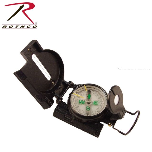 Rothco Military Marching Compass Black