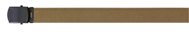 Rothco Military Web Belts w/ Black Buckle Coyote Brown 54 CoyoteBrown-54Inches