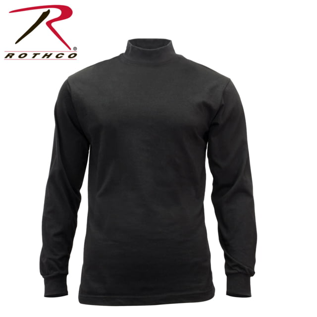 Rothco Mock Turtleneck - Men's Black 5XL