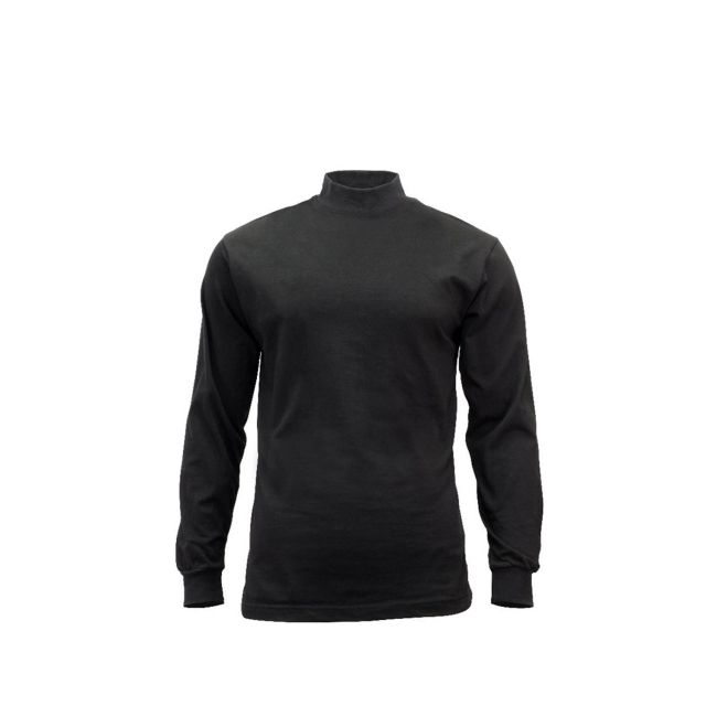 Rothco Mock Turtleneck Black 2XL Black-2XL