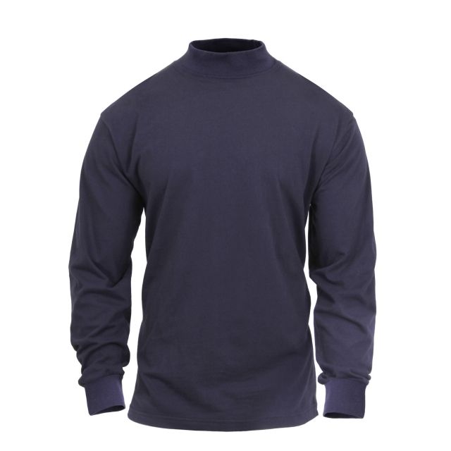 Rothco Mock Turtleneck Midnight Navy Blue M ightNavyBlue-M