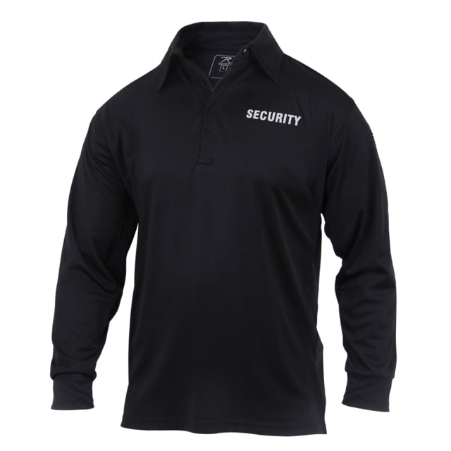 Rothco Moisture Wicking Long Sleeve Security Polo 3XL 3XL