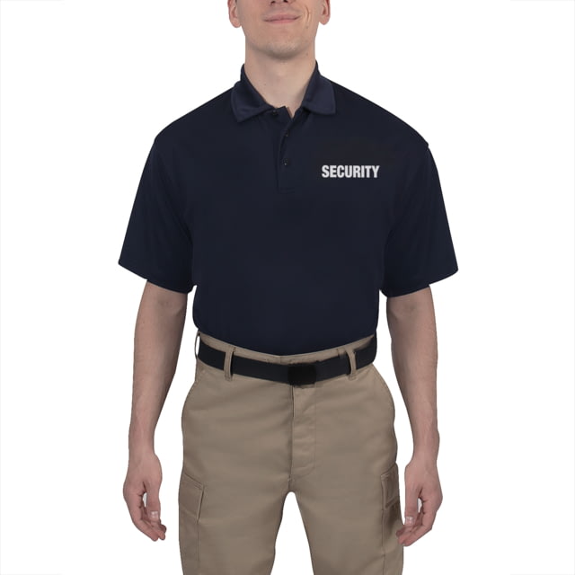 Rothco Moisture Wicking Security Polo Shirt - Mens Midnight Navy Blue 2XL
