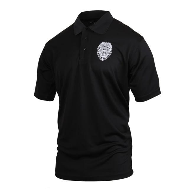 Rothco Moisture Wicking Security Polo Shirt With Badge XL