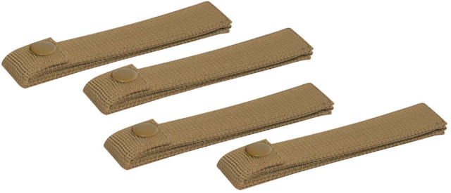 Rothco 4 Pack MOLLE Replacement Straps 4 Pack Coyote Brown