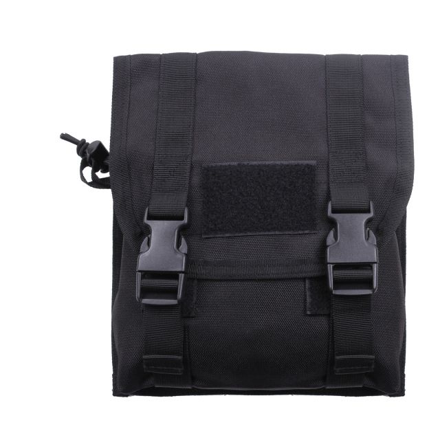 Rothco MOLLE Utility Pouch Black Black