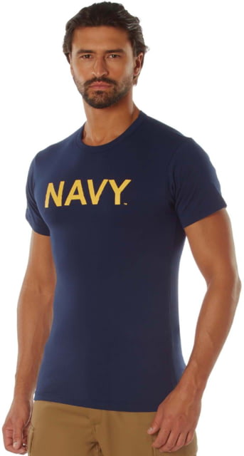 Rothco NAVY T-Shirt - Mens Navy Blue Medium