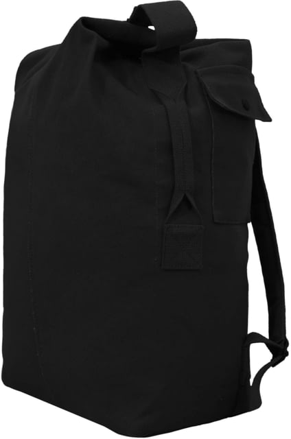 Rothco Nomad Canvas Duffle Backpack Black