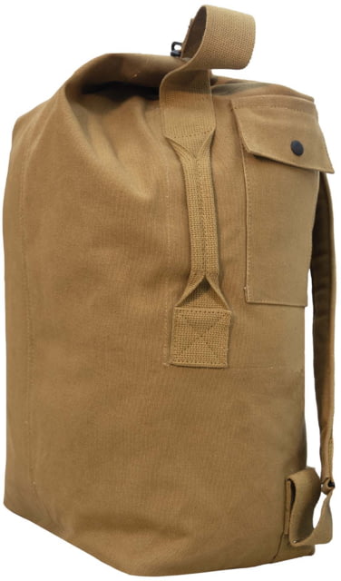 Rothco Nomad Canvas Duffle Backpack Coyote Brown