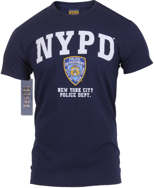 Rothco Officially Licensed FDNY T-Shirt Men's Navy Blue Large