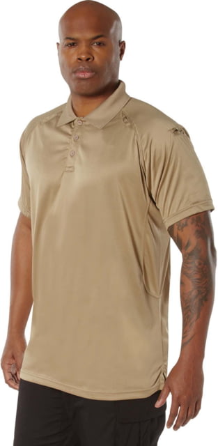 Rothco On Duty Performance Polo - Mens Tan Large