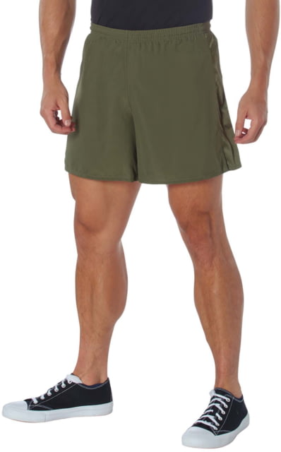 Rothco Physical Training PT Shorts – Mens Olive Drab Extra Large