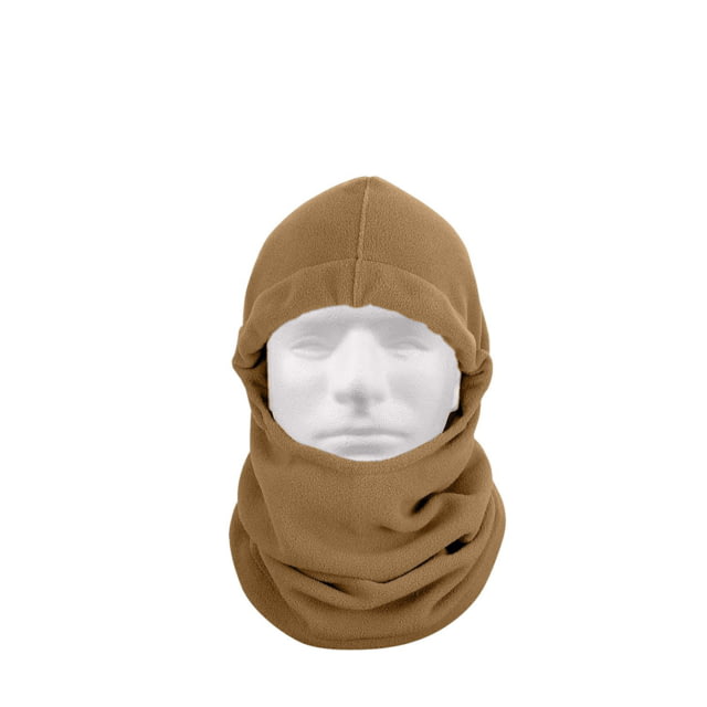 Rothco Polar Fleece Adjustable Balaclava Coyote Brown teBrown