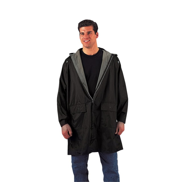 Rothco PVC Inner Attached Hood With Under Arm Vents Black / Olive Drab M kOliveDrab-M