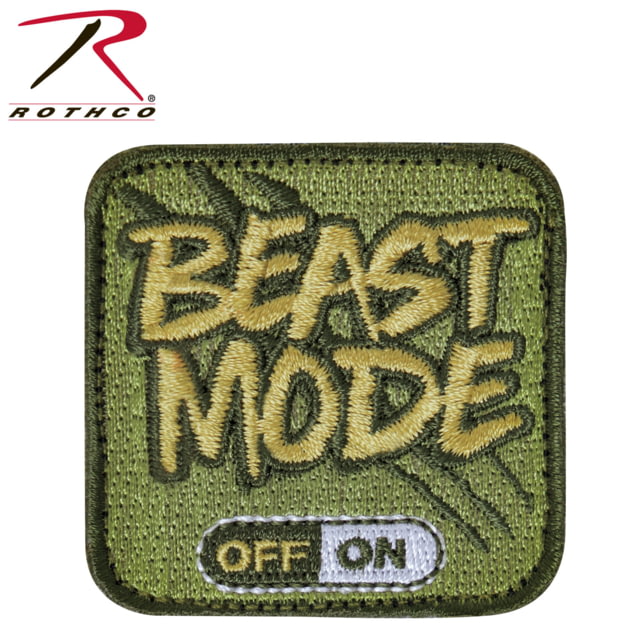 Rothco Rothco Beast Mode Patch With Hook Back
