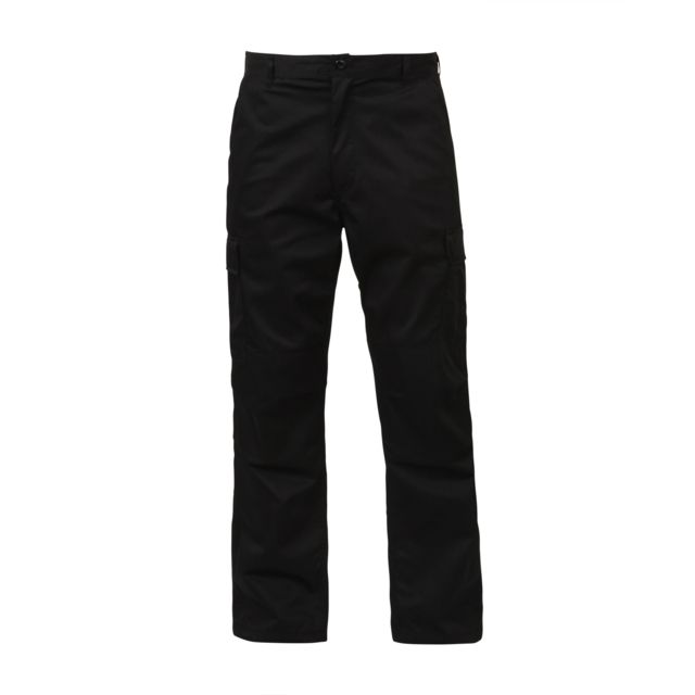Rothco Relaxed Fit Zipper Fly BDU Pants Black 59-63Waist