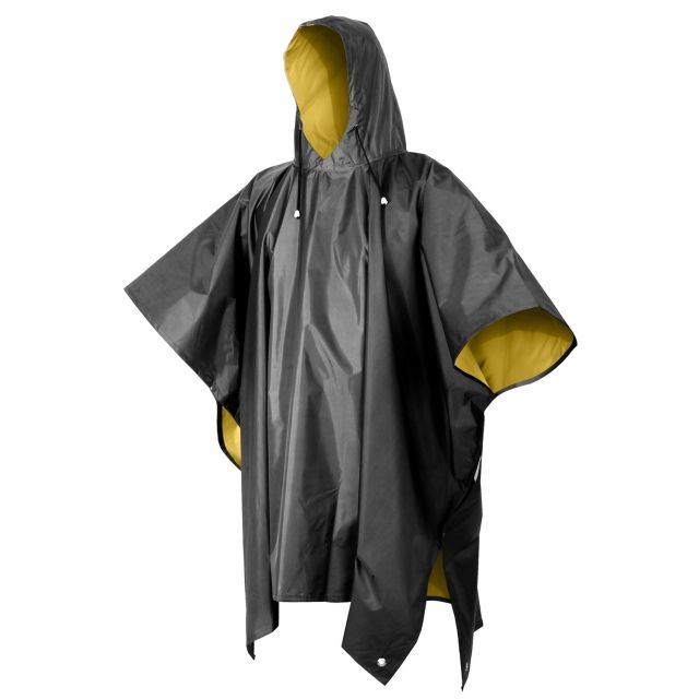 Rothco Reversible PVC Ponchos Black Black