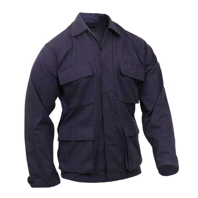 Rothco Rothco Rip-Stop B.D.U. Shirt Navy Blue S SBlue-S