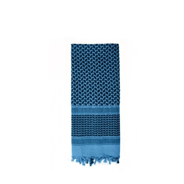 Rothco Shemagh Tactical Desert Keffiyeh Scarf Black/Blue kBlue