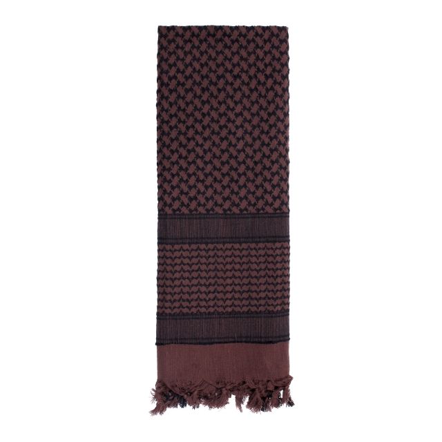 Rothco Shemagh Tactical Desert Keffiyeh Scarf Brown n