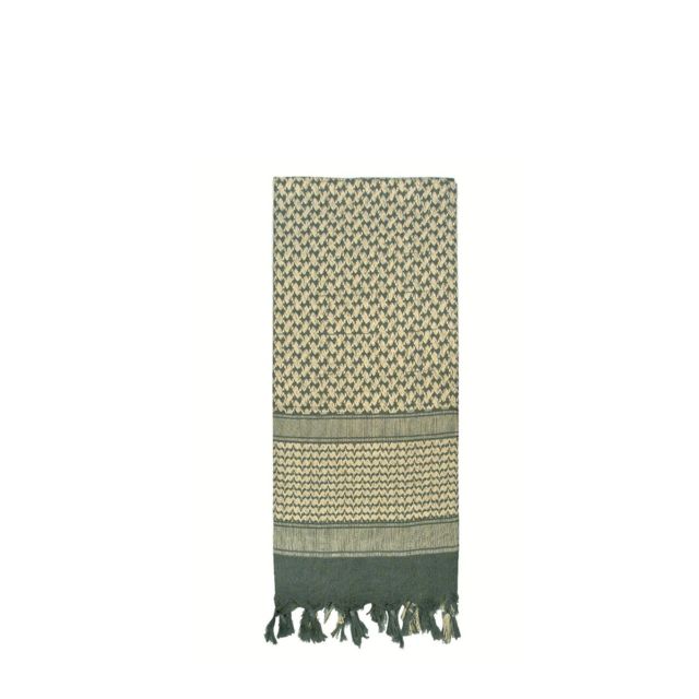 Rothco Shemagh Tactical Desert Keffiyeh Scarf Foliage Green ageGreen