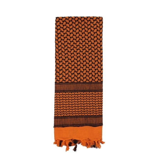 Rothco Shemagh Tactical Desert Keffiyeh Scarf Orange ge
