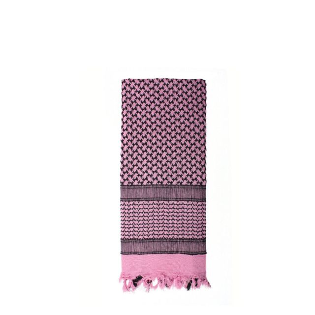Rothco Shemagh Tactical Desert Keffiyeh Scarf Pink
