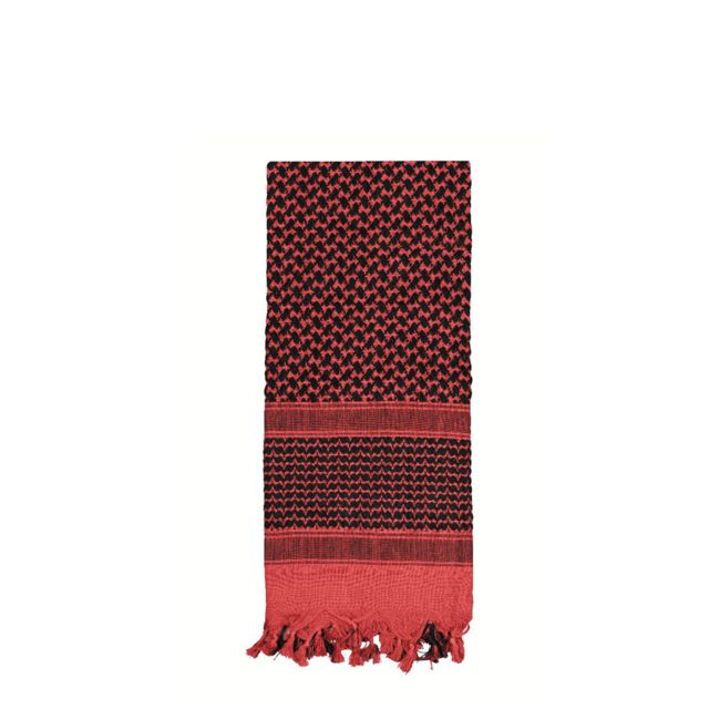 Rothco Shemagh Tactical Desert Keffiyeh Scarf Red/Black lack