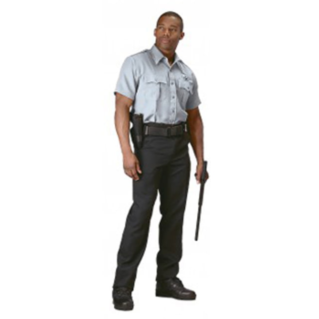 Rothco Short Sleeve Uniform Shirt Grey L -L