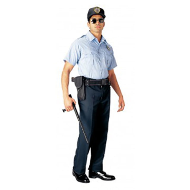 Rothco Short Sleeve Uniform Shirt Light Blue 3XL LightBlue-3XL