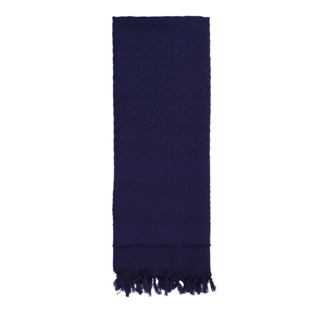 Rothco Solid Color Shemagh Tactical Desert Scarf Navy Blue Blue
