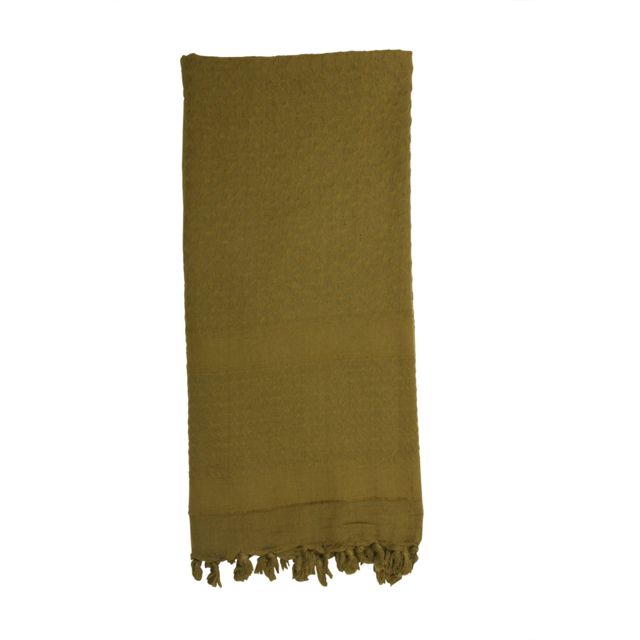 Rothco Solid Color Shemagh Tactical Desert Scarf Olive Drab eDrab
