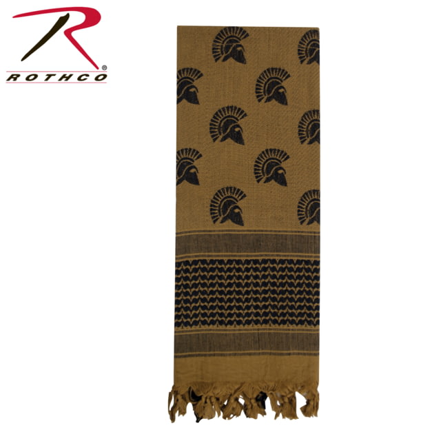Rothco Spartan Shemagh Tactical Desert Scarf Coyote Brown