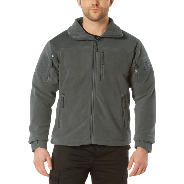 Rothco Spec Ops Tactical Fleece Jacket - Men's Charcoal Grey 3XL