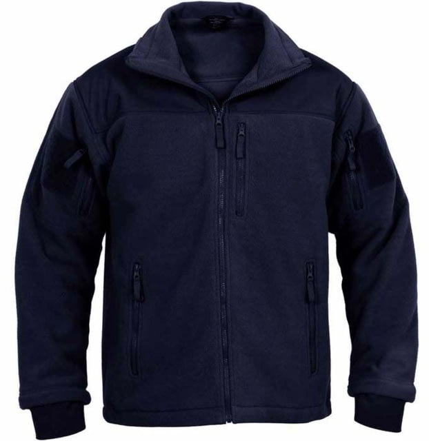 Rothco Spec Ops Tactical Fleece Jacket - Men's Midnight Navy Blue Medium