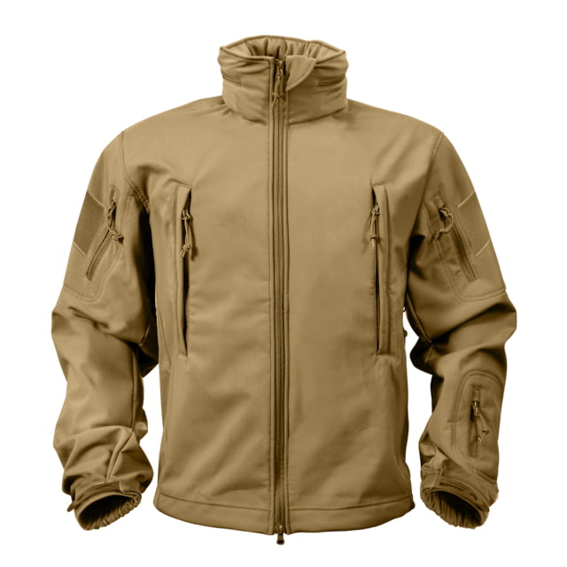 Rothco Special Ops Soft Shell Jacket - Men's Coyote Brown Large teBrown-L