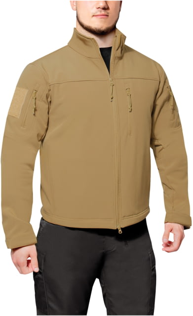 Rothco Stealth Ops Soft Shell Tactical Jacket Coyote Brown Large